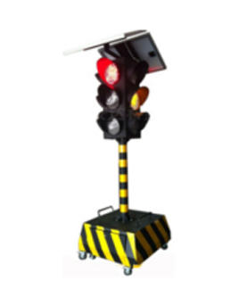仁布太阳能移动信号灯