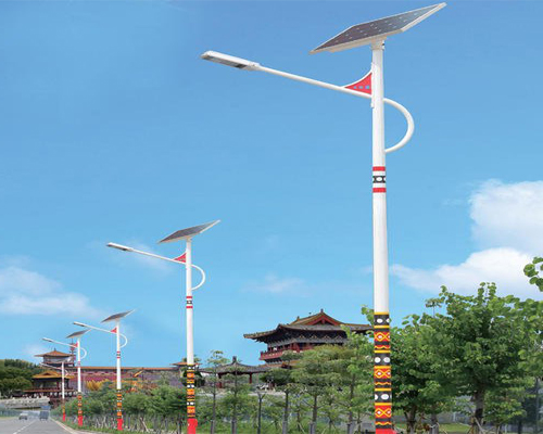 仁布民族特色路灯